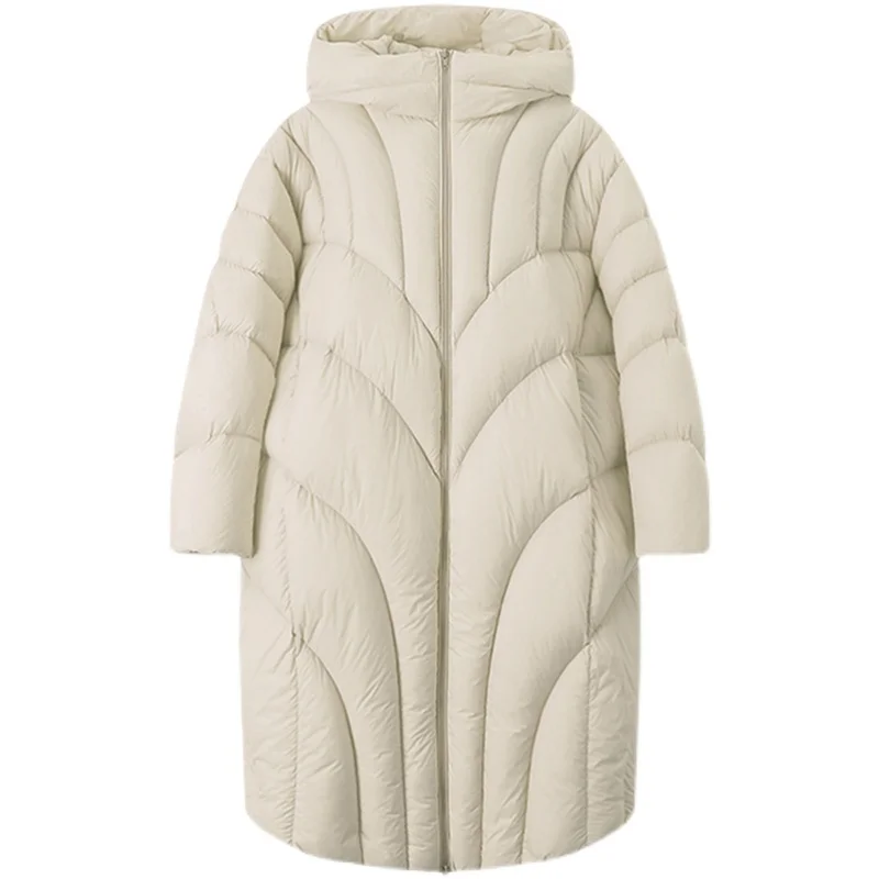 2021 Fashion Thick Long winter overcoat mens down jackets Outwear Plus Size