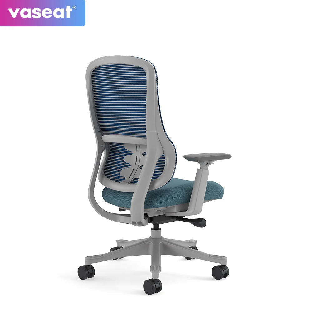 Vaseat S3-GM Comfortable Velvet Office Chair with Mid-Back Design Bulk Guest Waiting Chairs for Office Furniture