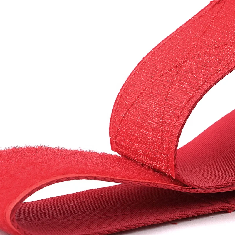 Custom Printed Metal Buckle Hook & Loop Webbing Strap