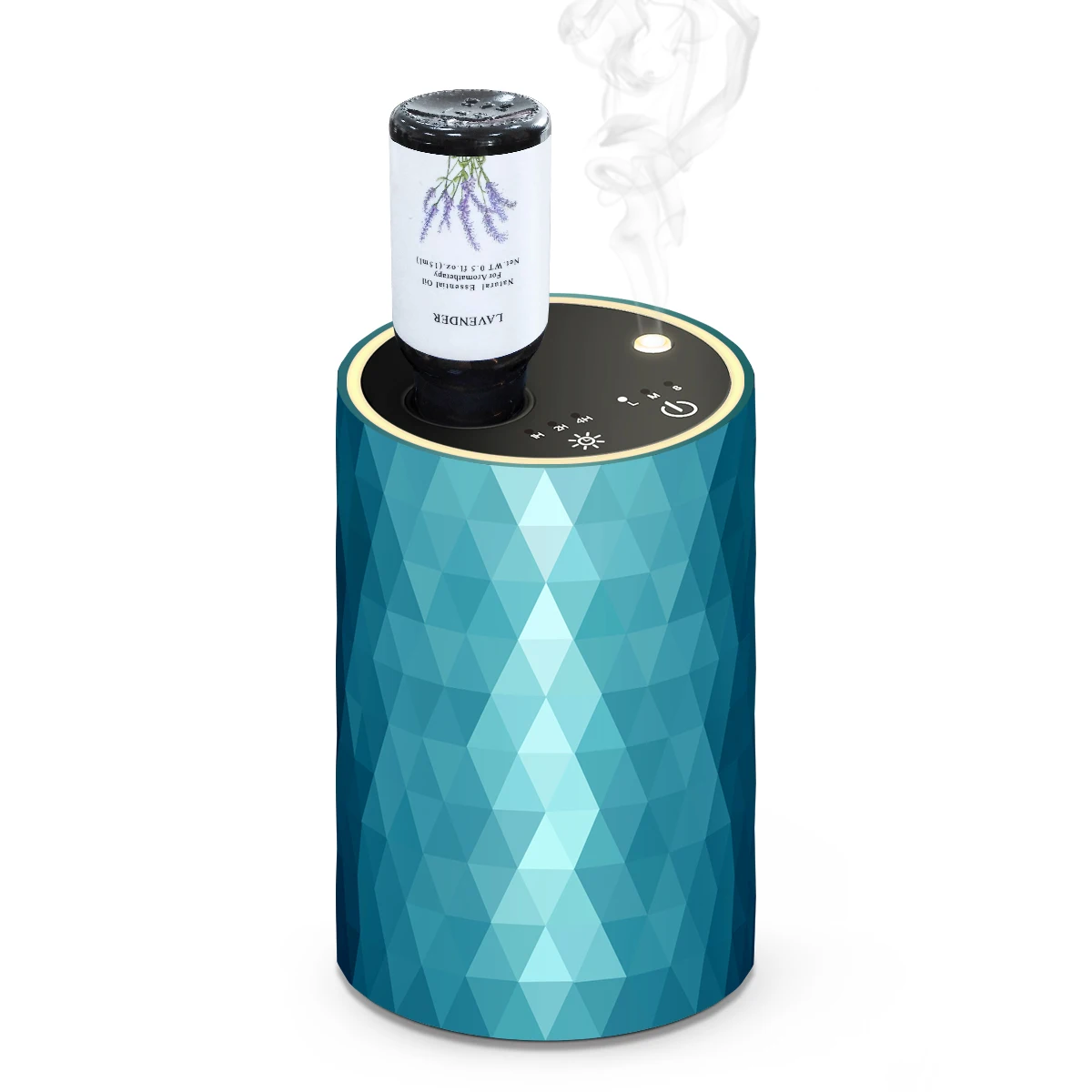 Business Ideas 2025 Car Waterless Aroma Essential Oil Diffuser OEM Portable Electric Scent Oil Diffuser 2000mAh