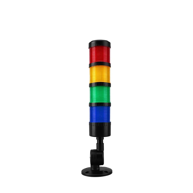 4 colors 4 Layers  LED Lighting warning lights rgb signal railway Industrial 24 volt tower light