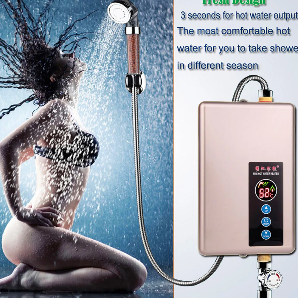 110v Factory Price Instant Electric Water Heaters Instant Water Heater Shower  Calentadores De Agua Electrico