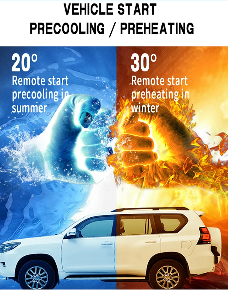 Drop Shipping KOL Remote Starter Keyless Go Remote Engine Start Stop Car Alarm System