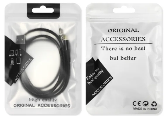 
2021 Popular 2m/6ft 2A 540 Degree Flowing LED Magnetic USB Cable For 3 in 1 