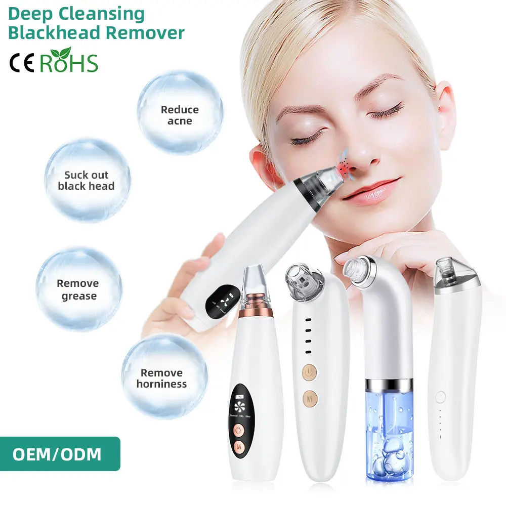 Top Selling Beauty Products 2023 Electric Acne Pore Cleaner Black Head Suction Extractor Vacuum Blackhead Remover Machine