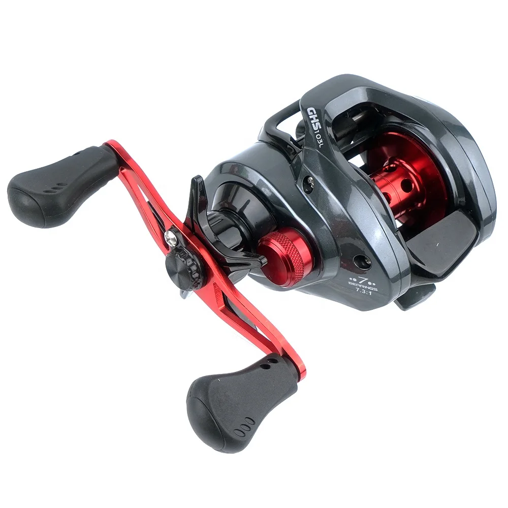 High-Speed 8kg Drag Magnetic Brake System Bait Casting Reel Wheel for Saltwater Fishing High Quality Baitcasting Reels