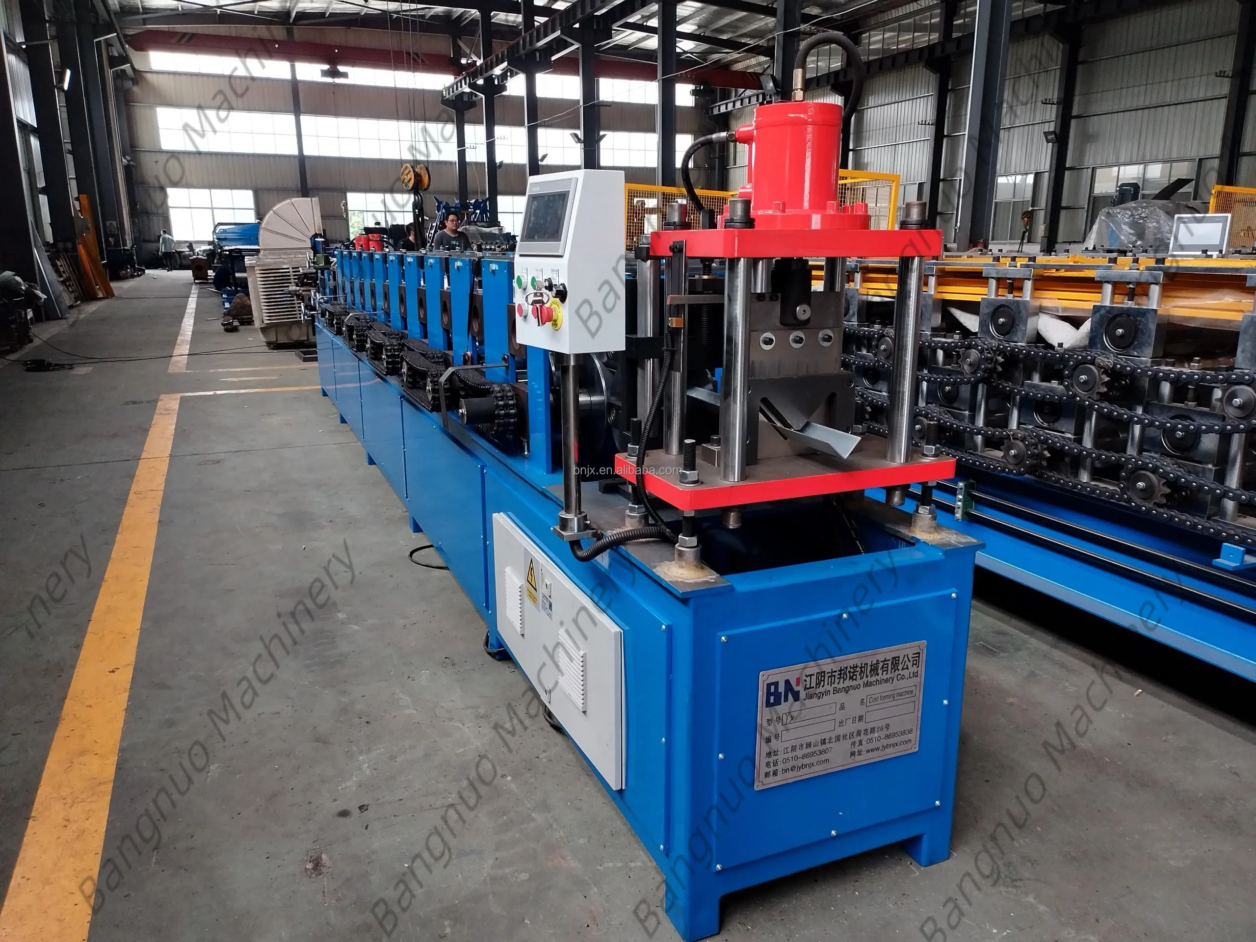 2024 New best quality high speed automatic punching angle steel roll forming machine