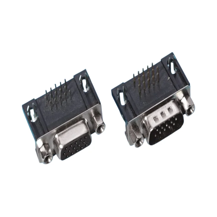 D-Sub right angle male and female 2 rows 9 15 25 37 50 pin CE ROHS LL1046-3