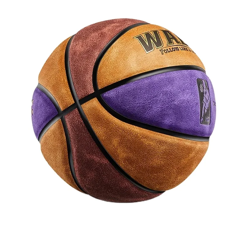 Крытый/открытый спортивный баскетбольный мяч для баскетбола оригинальный высокого качества матовый замшевый материал