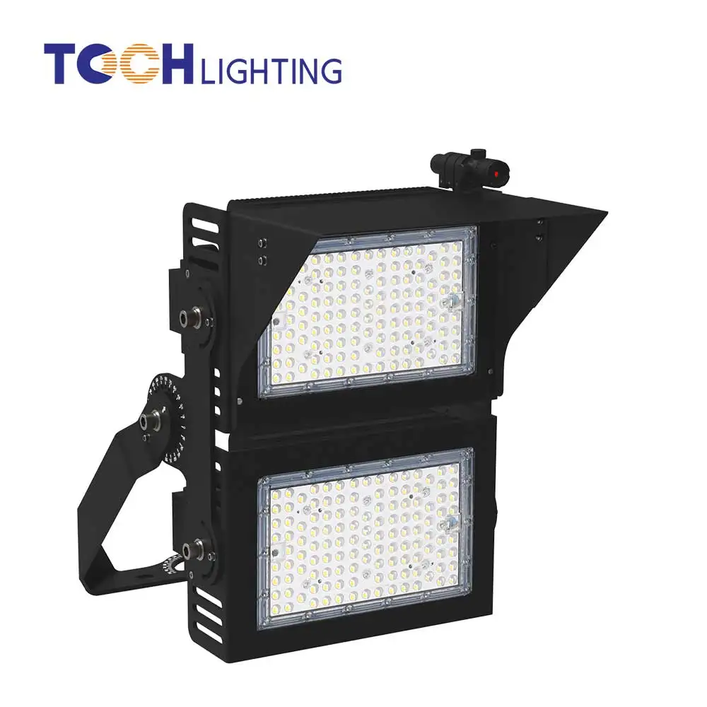 Soccer ball pitch training flood light led stadium lighting 1000W 1500W High PF Surge protection 10kv 5 years warranty