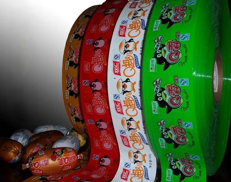 Premium Food Bags for Sausage Making Customized Bags for Hot dog Ham and Salami Plastic Nylon Sausage Casing