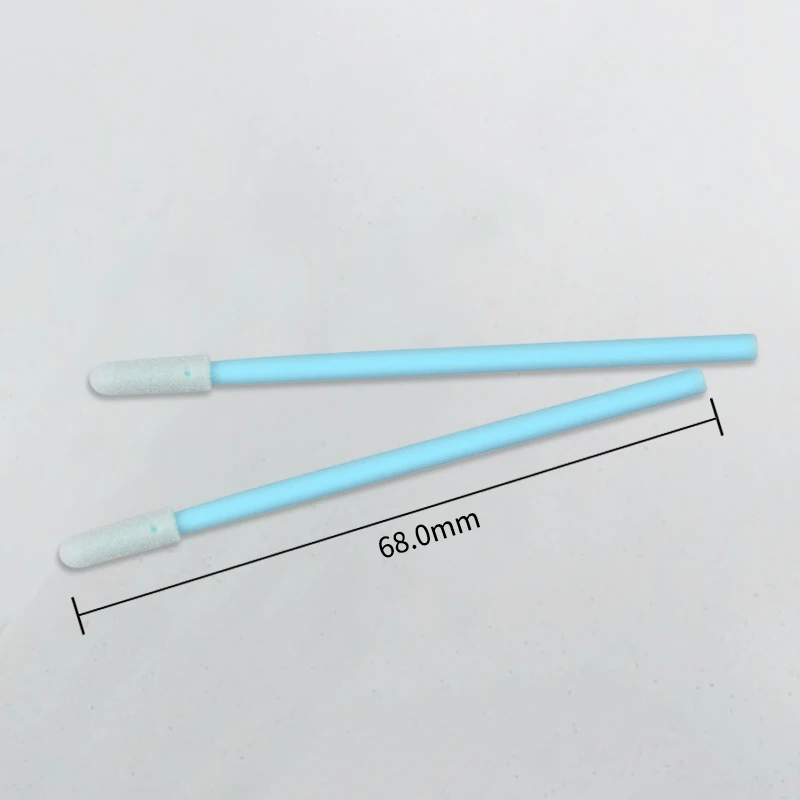 Hard disk drive cleaning cleanroom round head 100ppi open cell polyurethane foam swab