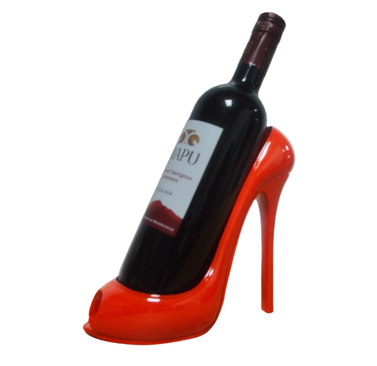 Hotsales  shoes  shaped Magic Wine Rack   Wine Bottle Holder Wine Display Stand for home decoration and hotel /bar display