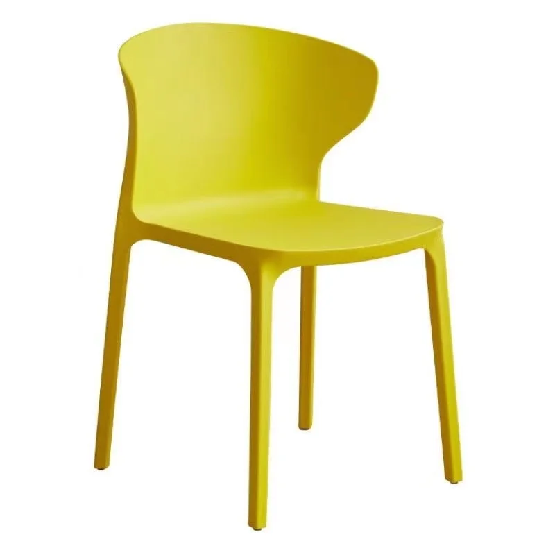 Wholesale Modern Resin Acrylic Plastic Dinning Dining Chair Cafe Restaurant Colored Chair Plastic Chair for Events