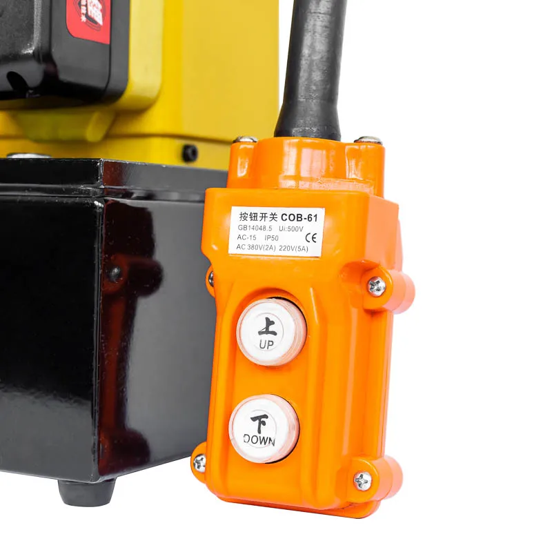 Portable 700 Bar single acting  Electric Hydraulic Power Back Pump Battery Driven pump