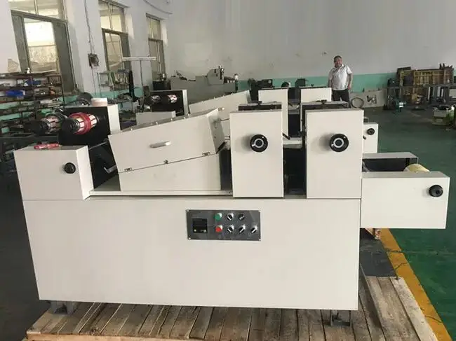Hot Sale Automatic Packaging Tape Printer Machine Two Color Bopp Adhesive Tape Coating And Printing Machine