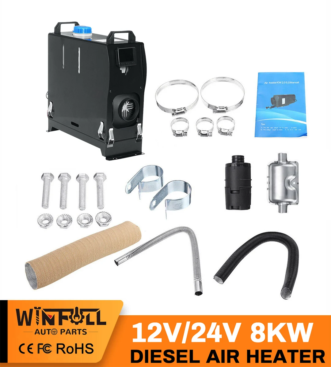 12 В/24  дизельный воздушный обогреватель все в одном стояночный обогре