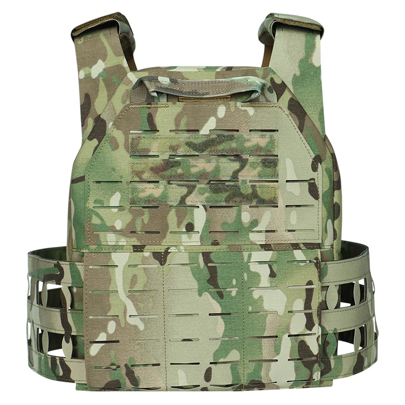 Top Sale 500D nylon tactical vests light weight tactical armor vest with molle system Camo quick release vest plate carrier