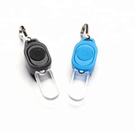 High Visibility Accessories Night Mini LED Flashing Zipper Pulller Light keychain light LED Safety Light