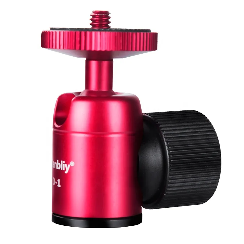 Best Quality Tripod Mini Ball Head Mount 360 Degree Swivel Dv Camera Tripod Ball Head Camera Accessories For Cameras Dsrl