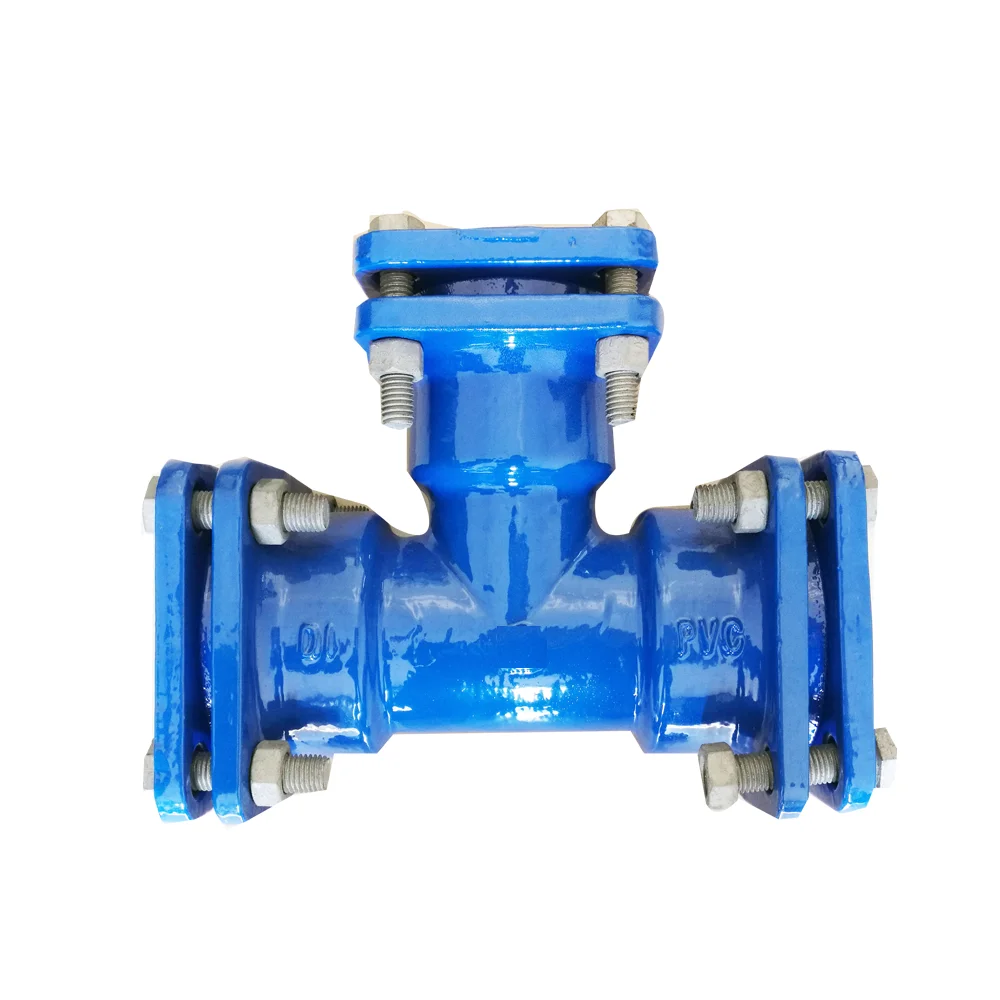 Black bitumen ductile iron MJ socket Indonesia fittings