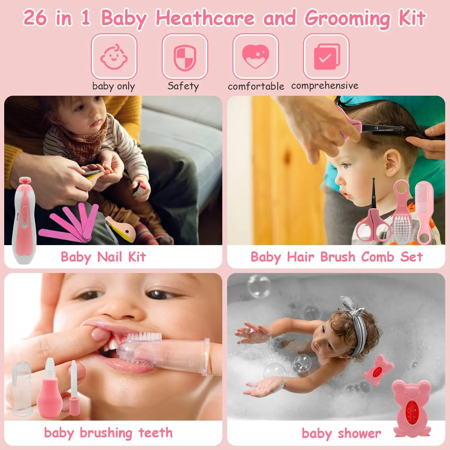 Newborn Nursery Health Care Set  26 in 1  baby care products  Nursery Health Care Set