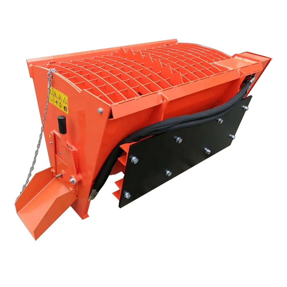feed crusher and mixer  grinder machine with bucket Skid steer hydraulic Concrete Mixer Bucket