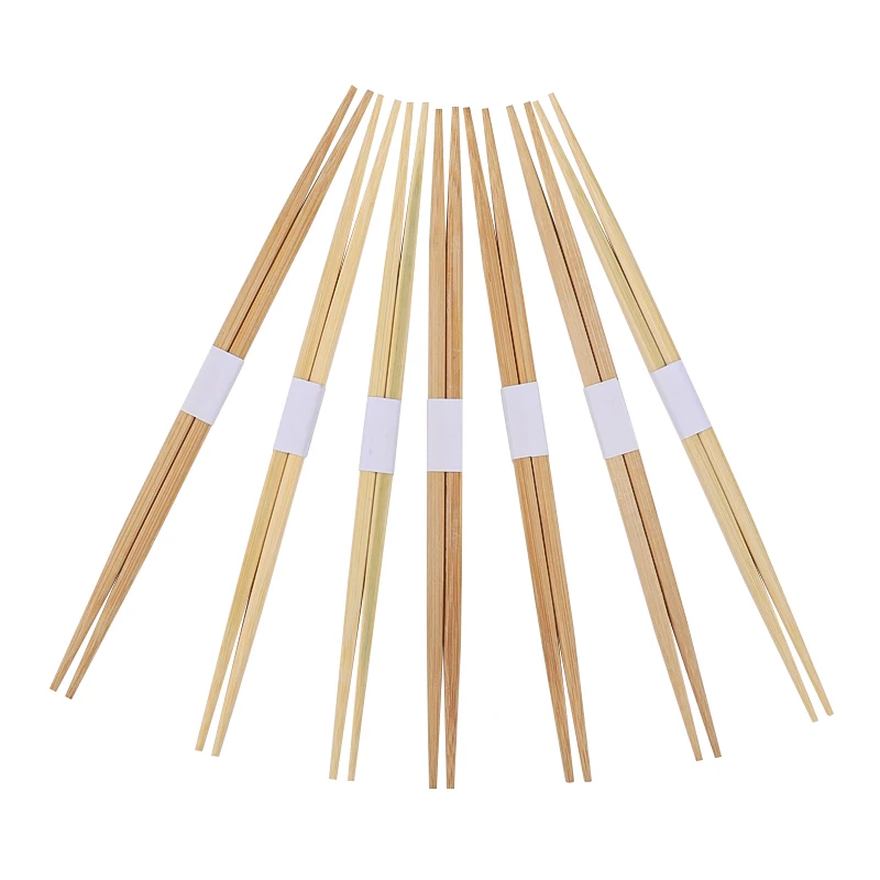 Natural and Harmless Japanese Style Cutlery Disposable Bamboo Two Point Chopsticks Suitable for Weddings