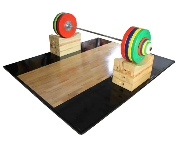 Durable fitness weight lift training platform