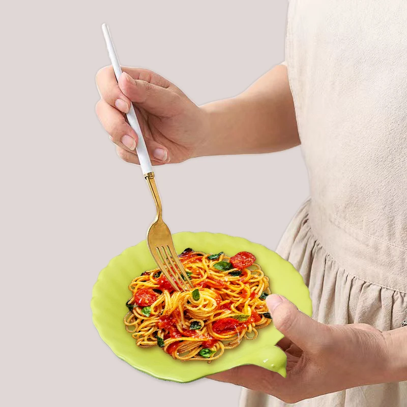 Creative Decorative Peacock Shape Household Fruits Dim Sum Plate Melamine Dishes Plate