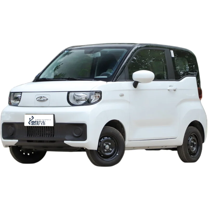 Auto Wholesale 4 Seats New Energy Electric Vehicles Low Speed Chery Mini QQ Ice Cream EV Car