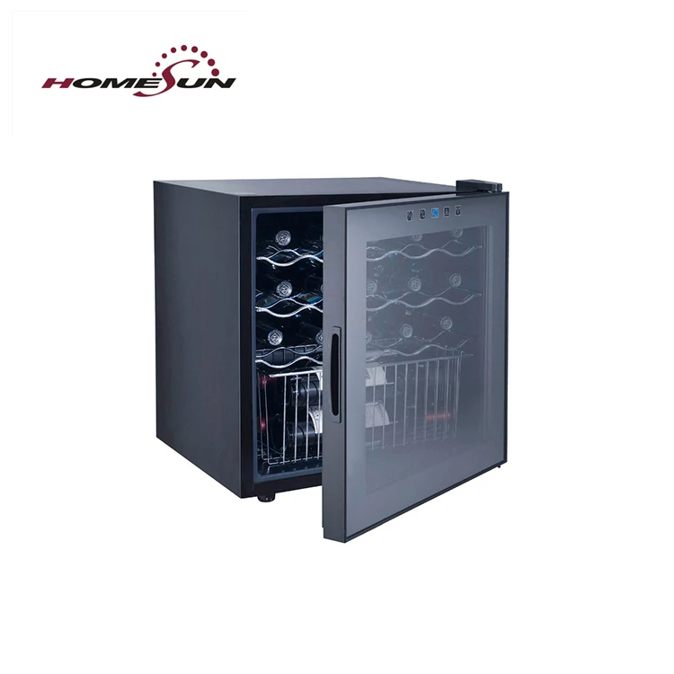 hot selling 19 bottles electronic control wine cooler for hotel with compressor CE approval
