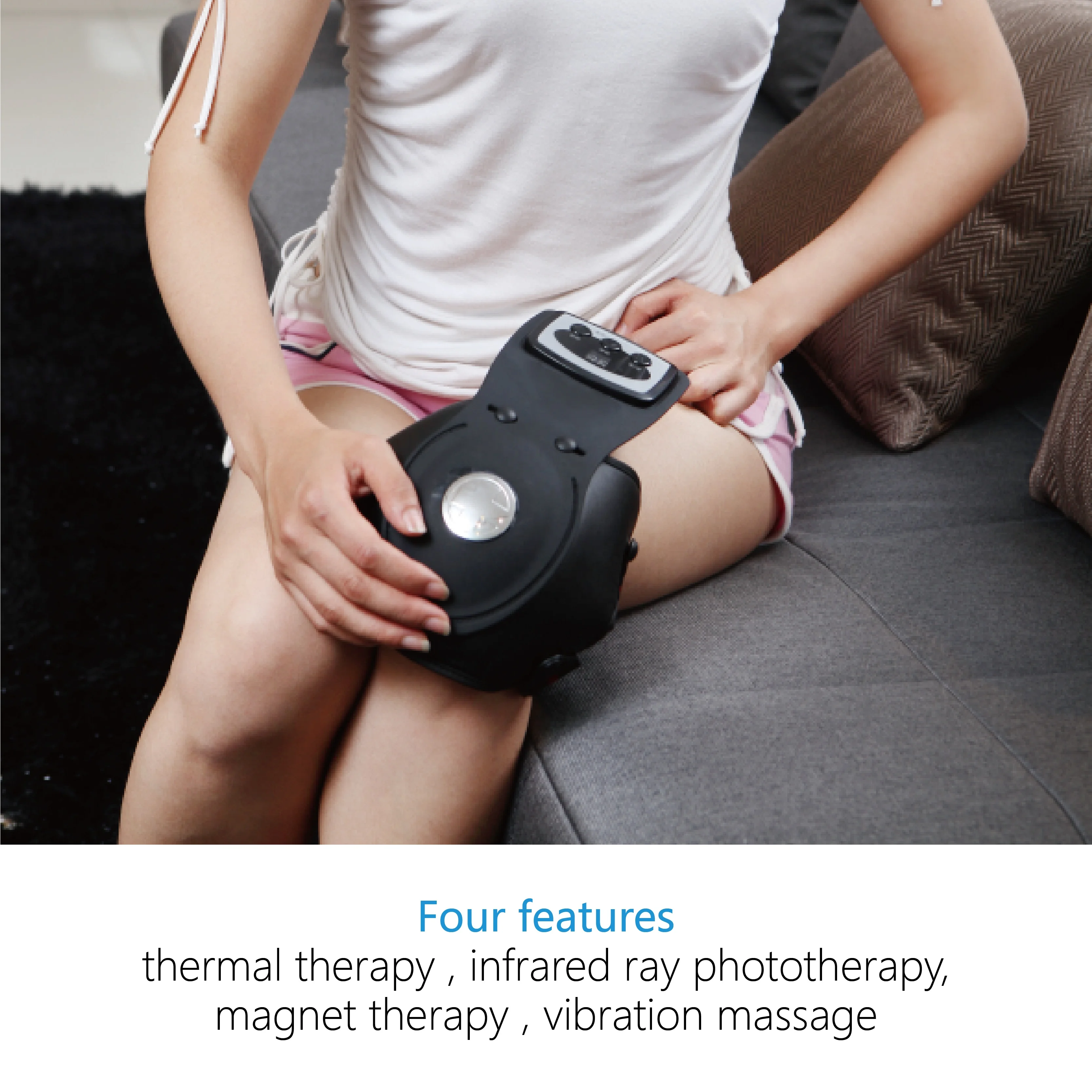 Vibration Heating Knee Brace Massager Used for Knee Massage Products Shoulder Elbow Heating Knee Support Health Care Products
