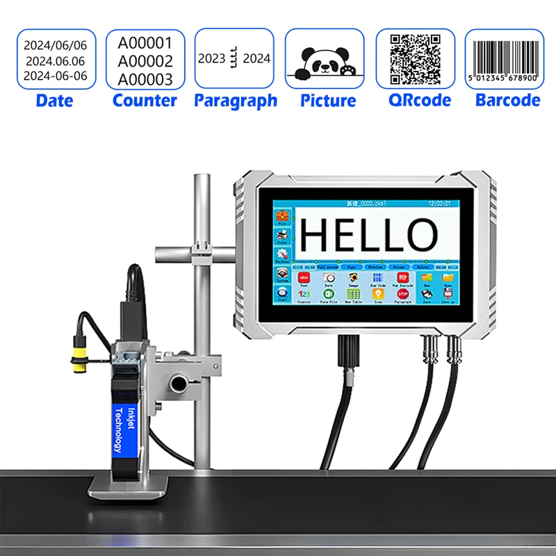 In Stock Manufacturer Low Price Coding Tij Online Ecosolvent Industrial Inkjet Printer