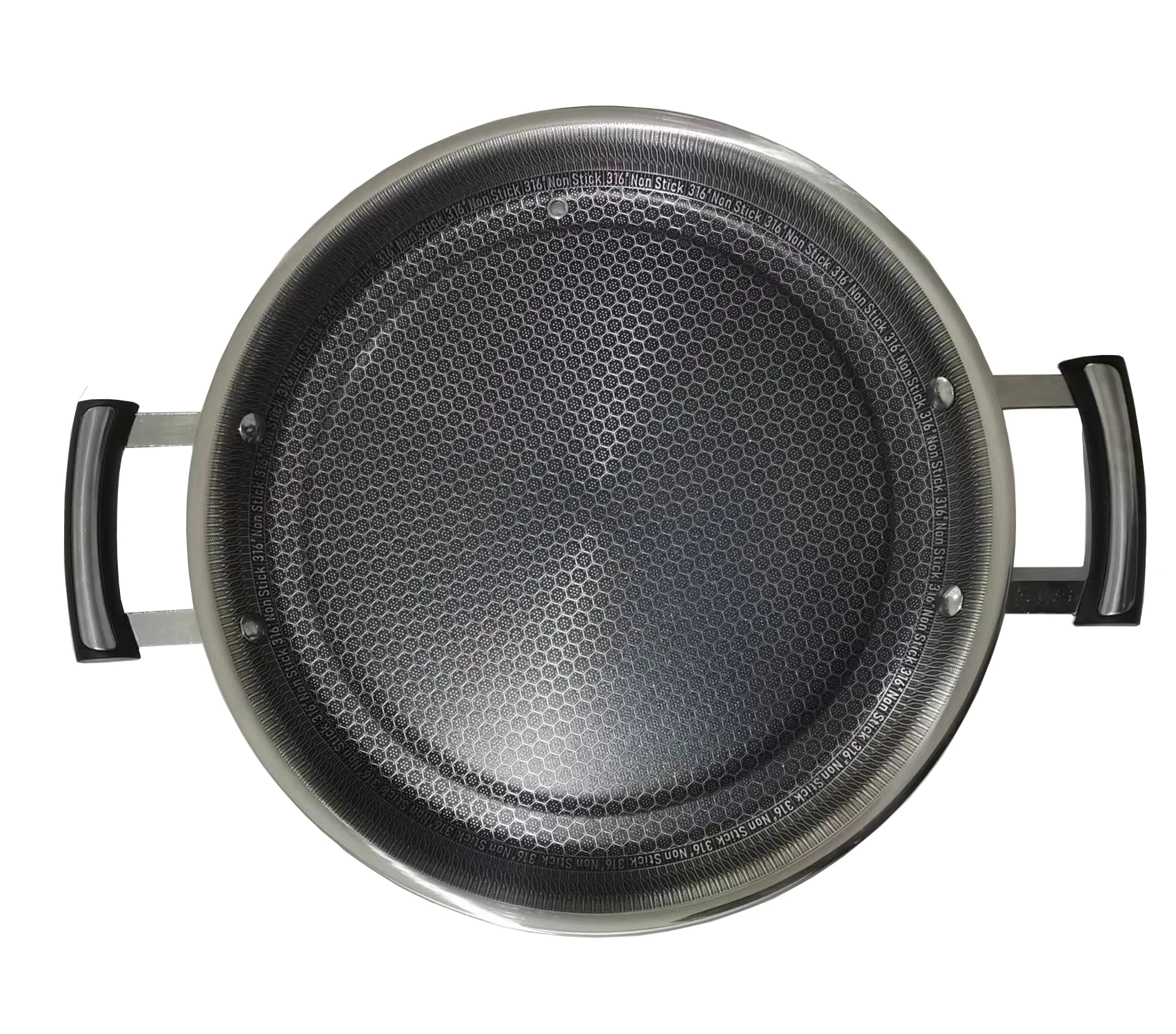 Factory Wholesale High quality Kitchen cookware Multifunctional Household Non-Stick Grill Pan Smokeless compound steel Grill Pan