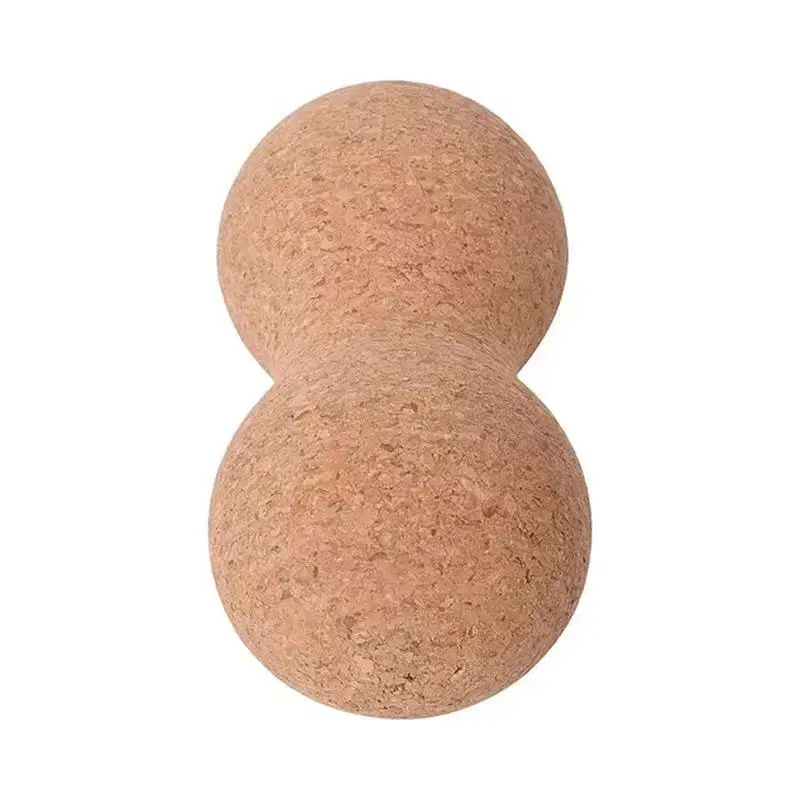 
Factory Profesional in custom logo custom Yoga Cork Massage Roller Ball 