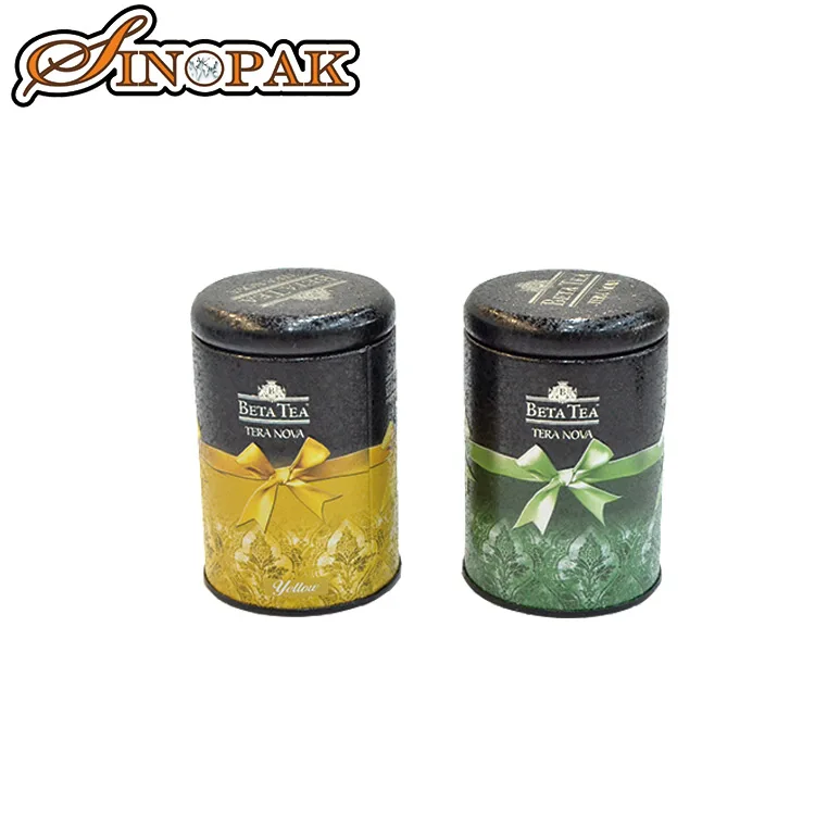 Custom Metal Round Gift Carving Packing Tin Box Tea Tin Box