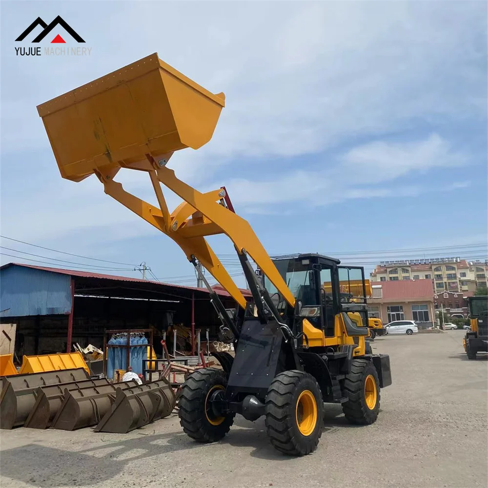 Lingong ZL949 фронтальный тракторный погрузчик Подержанный двигатель Yuchai 3-5 тонн номинальная нагрузка для ферм