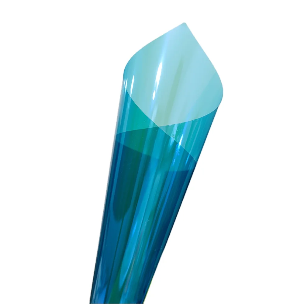 Wholesale 64% Vlt Blue Enchantress Window Tint Film IRR99% Solar Film Privacy Protection Car Window Glass Tint Film Roll