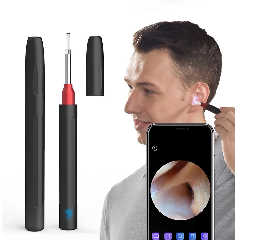 Ear Skin Face Tooth Metal Amplifier Wifi P2P Camera Otoscope Microscope Pen Camera Live Review On Mobile Phone