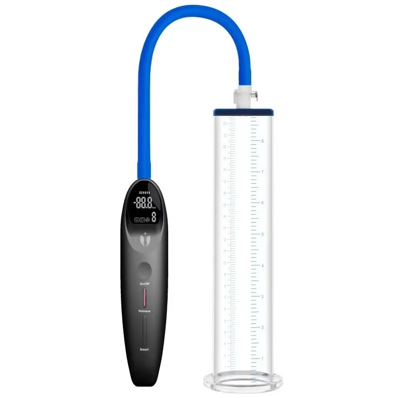 LCD Display  Enlarge Vacuum Silicon  For Penis Pump Automatic High-Vacuum Acrylic Penis Enlargement  Trainer