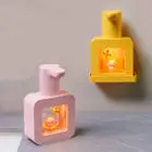 Creative Dual Use Vertical/Wall-mounted Cartoon Automatic Soap Dispenser with Time Reminder for Kids