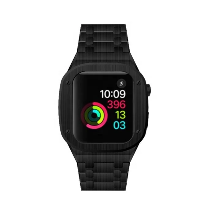  Аксессуары для часов apple watch корпус из нержавеющей стали цвета розового золота Iwatch серии 4/5/6 металлический Apple Watch 40 44