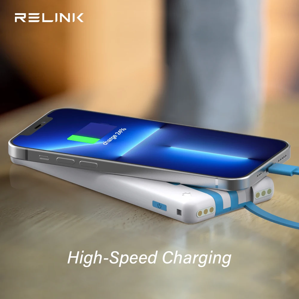 Relink Shared Power Bank Mobile Phone 8 Slots Docking Charging Station