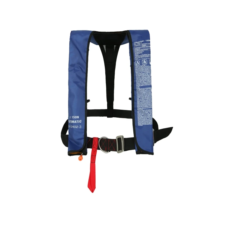 EU CE ISO 12402-3 150n Manual or Automatic Inflatable Life Jacket life vest PFD  with CO2 Cylinder