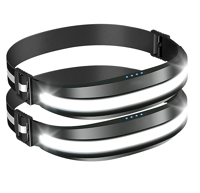 LED Rechargeable Headlamp 230 Degrees wide angle illumination Headlight 400 Lumen 4 Modes IPX4 Waterproof Headlamps with Reflec