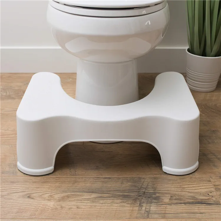 Factory Wholesale 7 Inch Height Proper Toilet Posture Squatty Potty Bathroom Toilet Step Stool