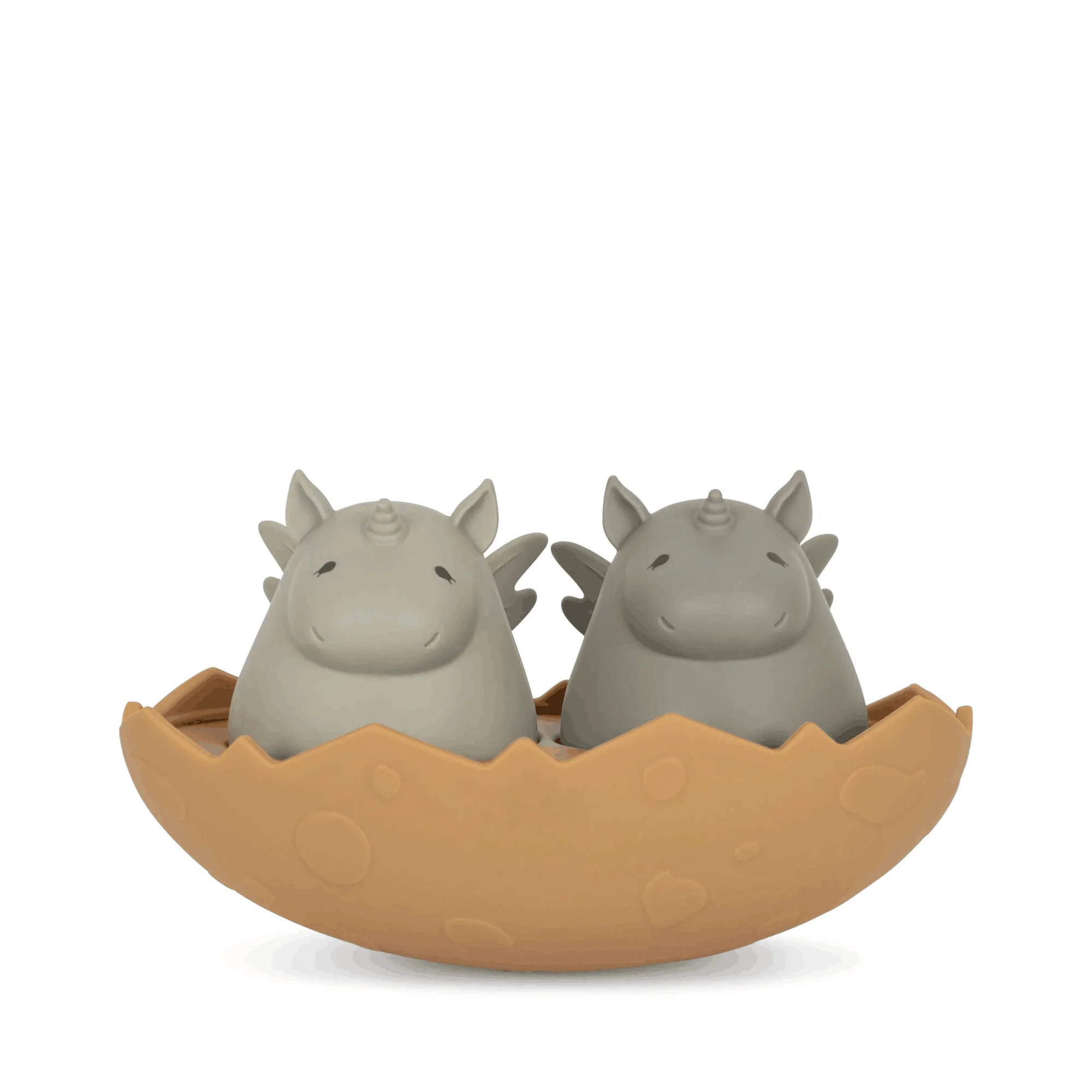 Kids Dino Egg Silicone Bath Toy, Baby Dino Egg Floating Boat Bath Toy, Silicone Bath Toy Boat Buddies Dino Egg