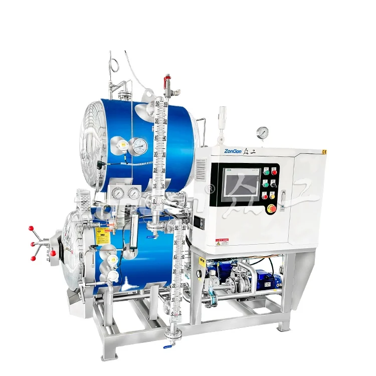 Experimental water steam multi-functional sterilizer  autoclave retort machine for canned food and plastic packaging food