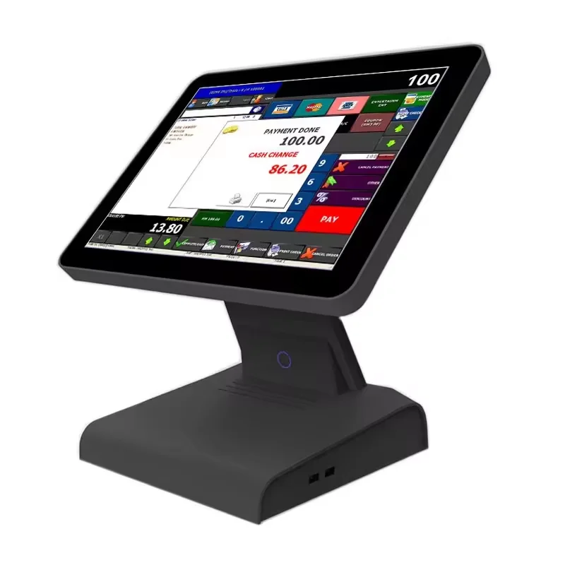 15 или 6 дюймов тиллы все в одном сенсорном экране Windows POS системы